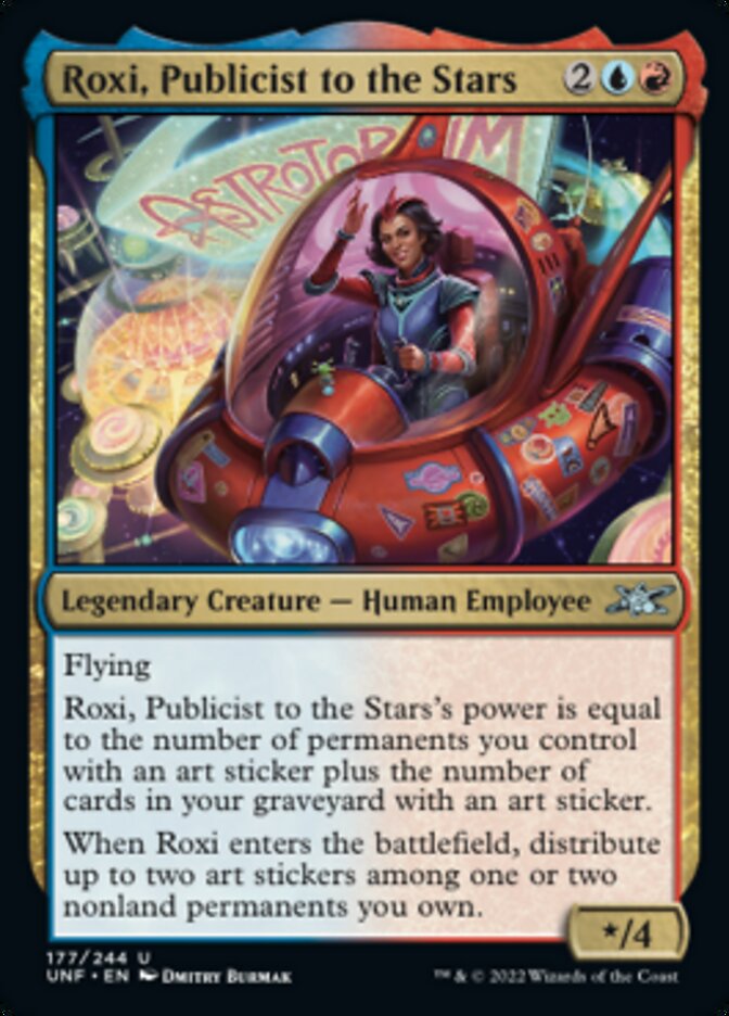 Roxi, Publicist to the Stars [Unfinity] | Lots Moore NSW