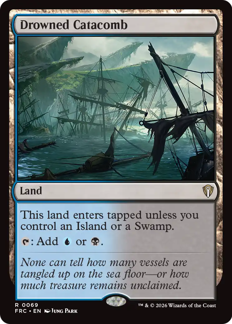 Drowned Catacomb [Reality Fracture Commander] | Lots Moore NSW