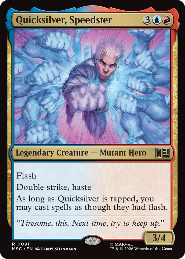 Quicksilver, Speedster [Marvel Super Heroes Commander] | Lots Moore NSW
