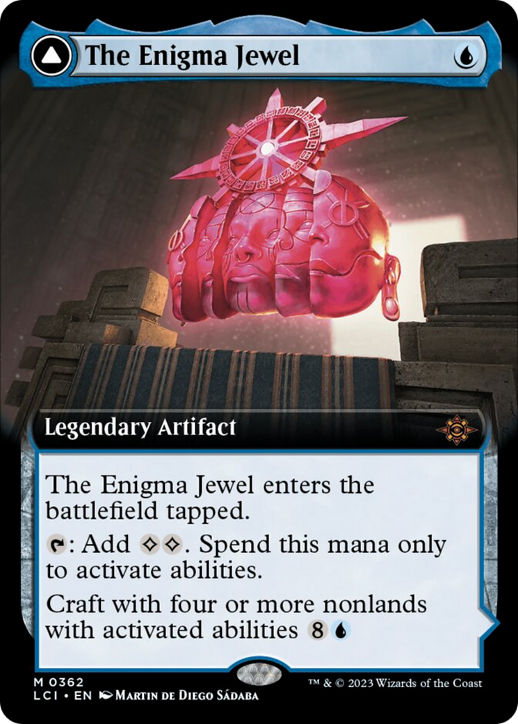 The Enigma Jewel // Locus of Enlightenment (Extended Art) [The Lost Caverns of Ixalan] | Lots Moore NSW