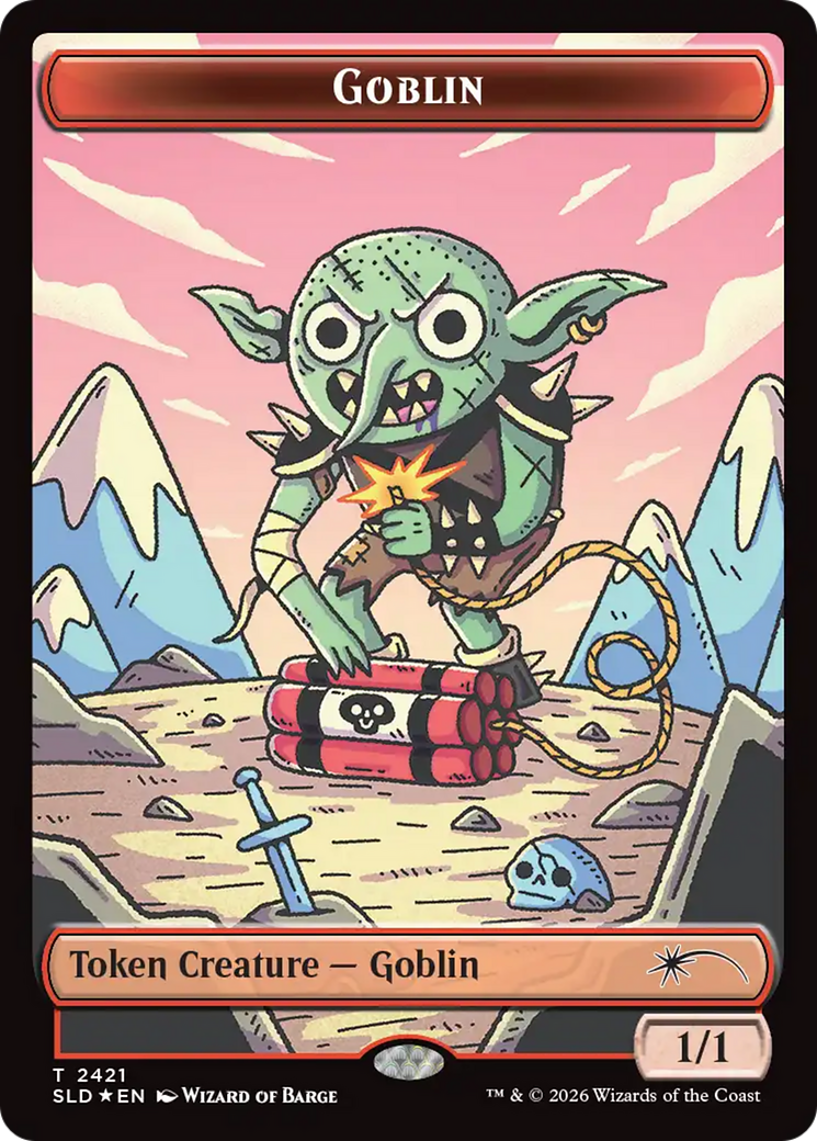 Goblin Token (2421) [Secret Lair Drop Series] | Lots Moore NSW