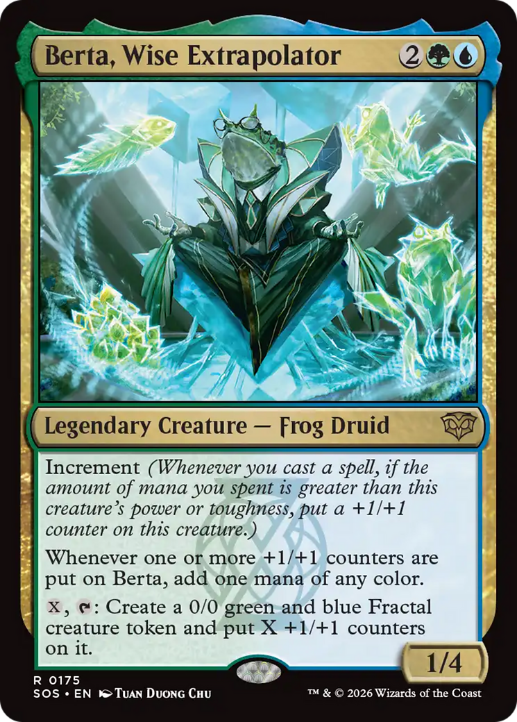 Berta, Wise Extrapolator [Secrets of Strixhaven] | Lots Moore NSW