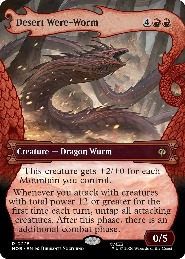 Desert Were-Worm (Showcase) [The Hobbit] | Lots Moore NSW