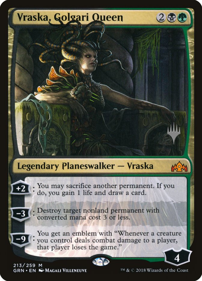 Vraska, Golgari Queen (Promo Pack) [Guilds of Ravnica Promos] | Lots Moore NSW