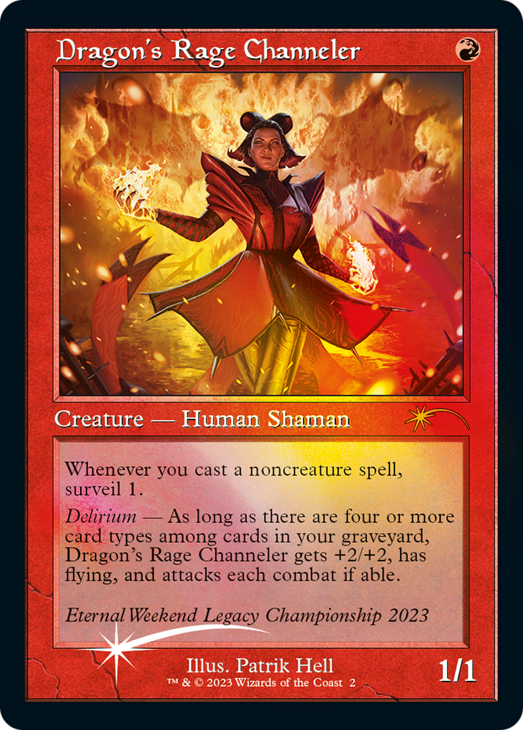 Dragon's Rage Channeler (Eternal Weekend 2023 Promo) [Eternal Weekend] | Lots Moore NSW