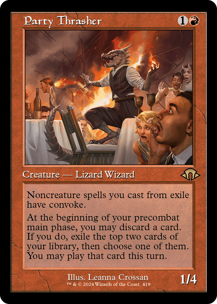 Party Thrasher (Retro) [Modern Horizons 3] | Lots Moore NSW