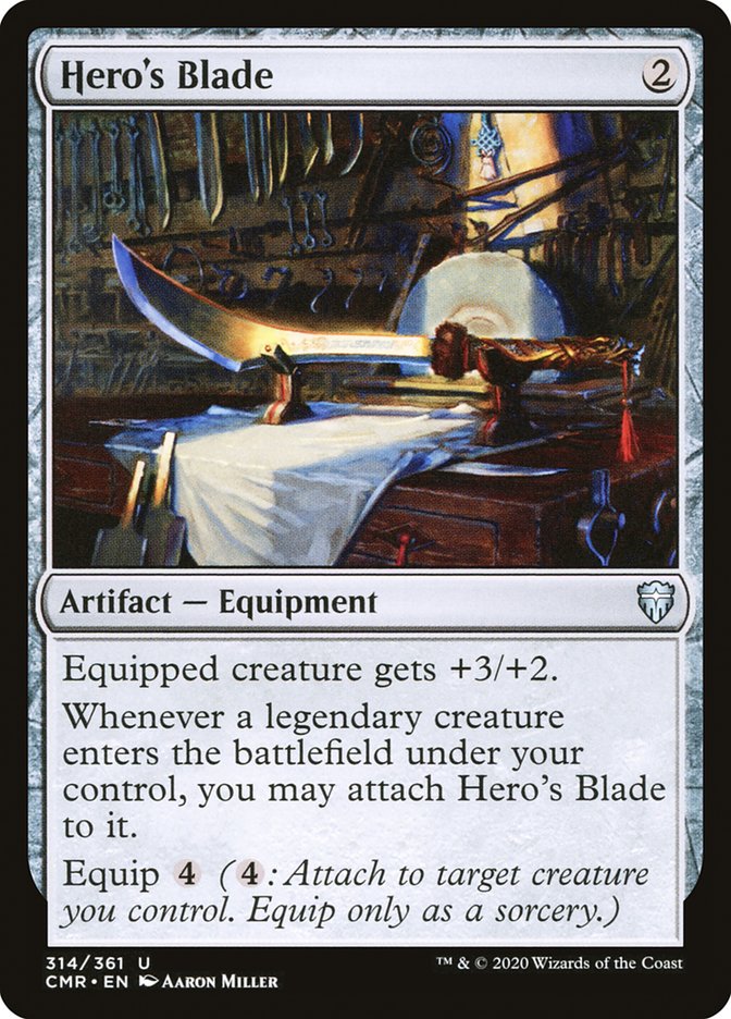 Hero's Blade (314) [Commander Legends] | Lots Moore NSW