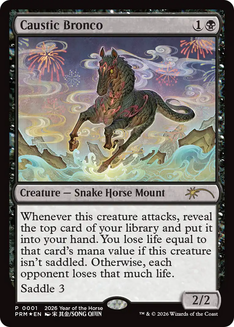 Caustic Bronco (Year of the Horse 2026) [Standard Showdown Promos] | Lots Moore NSW