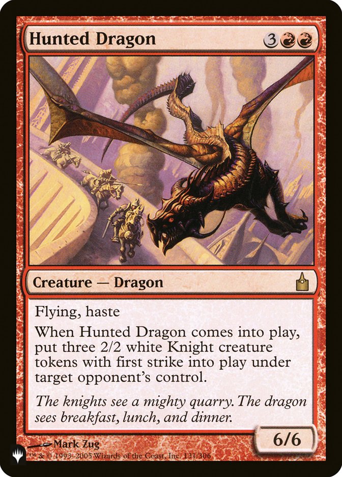 Hunted Dragon [The List] | Lots Moore NSW