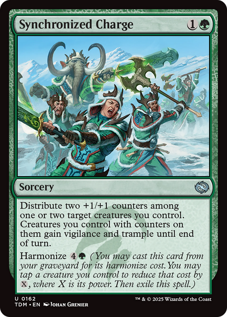 Synchronized Charge [Tarkir: Dragonstorm] | Lots Moore NSW