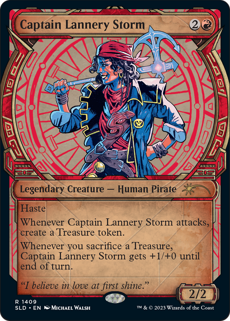 Captain Lannery Storm [Secret Lair Drop Series] | Lots Moore NSW