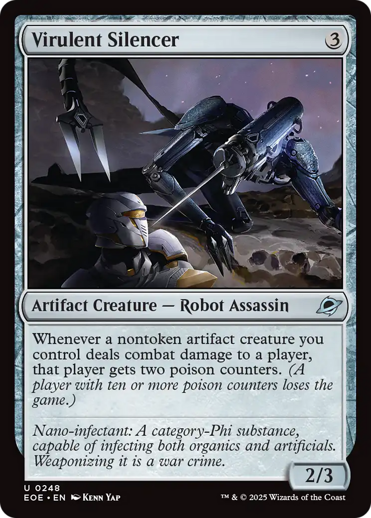 Virulent Silencer [Edge of Eternities] | Lots Moore NSW
