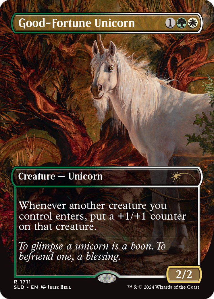 Good-Fortune Unicorn [Secret Lair Drop Series] | Lots Moore NSW