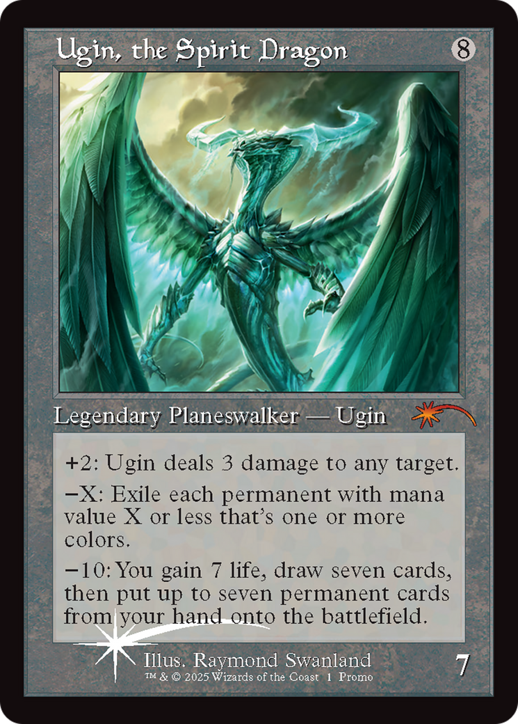 Ugin, the Spirit Dragon (Retro Frame) [Secret Lair Drop Series] | Lots Moore NSW