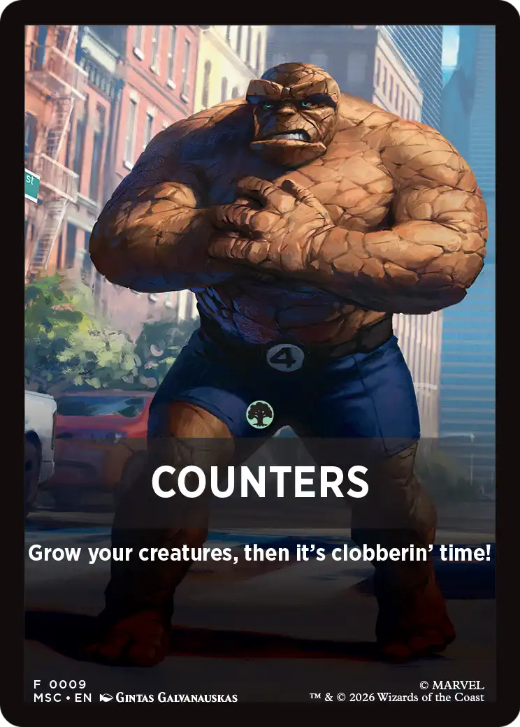Counters Theme Card [Marvel Super Heroes Commander] | Lots Moore NSW