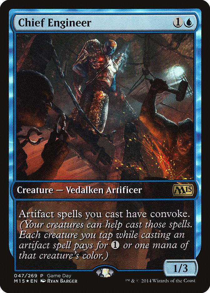 Chief Engineer (Game Day) [Magic 2015 Promos] | Lots Moore NSW