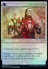 Wedding Announcement // Wedding Festivity [Innistrad: Crimson Vow Prerelease Promos] | Lots Moore NSW