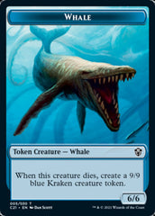 Beast (010) // Whale Double-Sided Token [Commander 2021 Tokens] | Lots Moore NSW