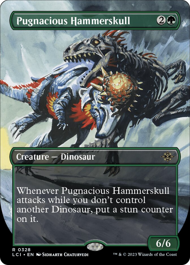 Pugnacious Hammerskull (Borderless) [The Lost Caverns of Ixalan] | Lots Moore NSW