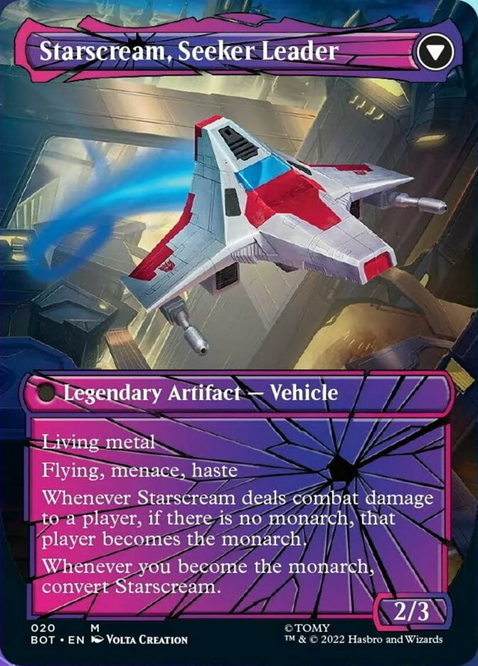 Starscream, Power Hungry // Starscream, Seeker Leader (Shattered Glass) [Transformers] | Lots Moore NSW