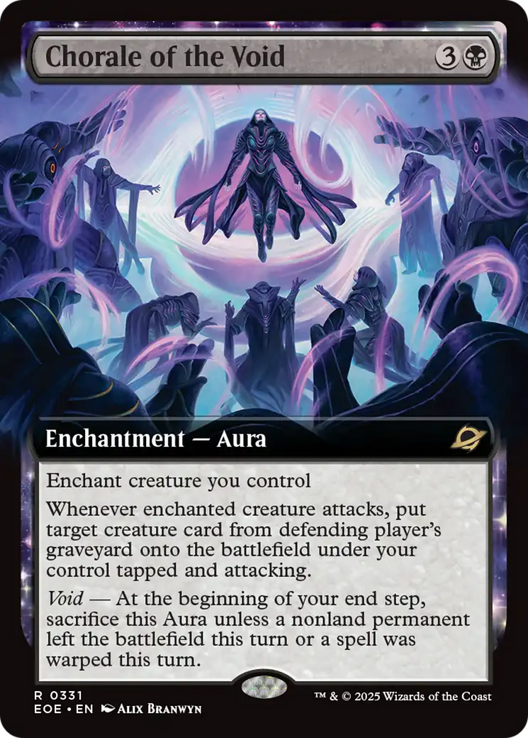 Chorale of the Void (Extended Art) [Edge of Eternities] | Lots Moore NSW