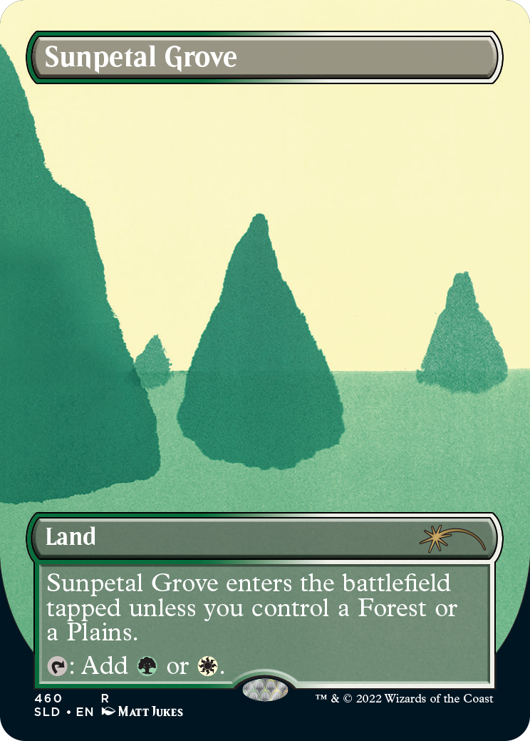 Sunpetal Grove (Borderless) [Secret Lair Drop Series] | Lots Moore NSW