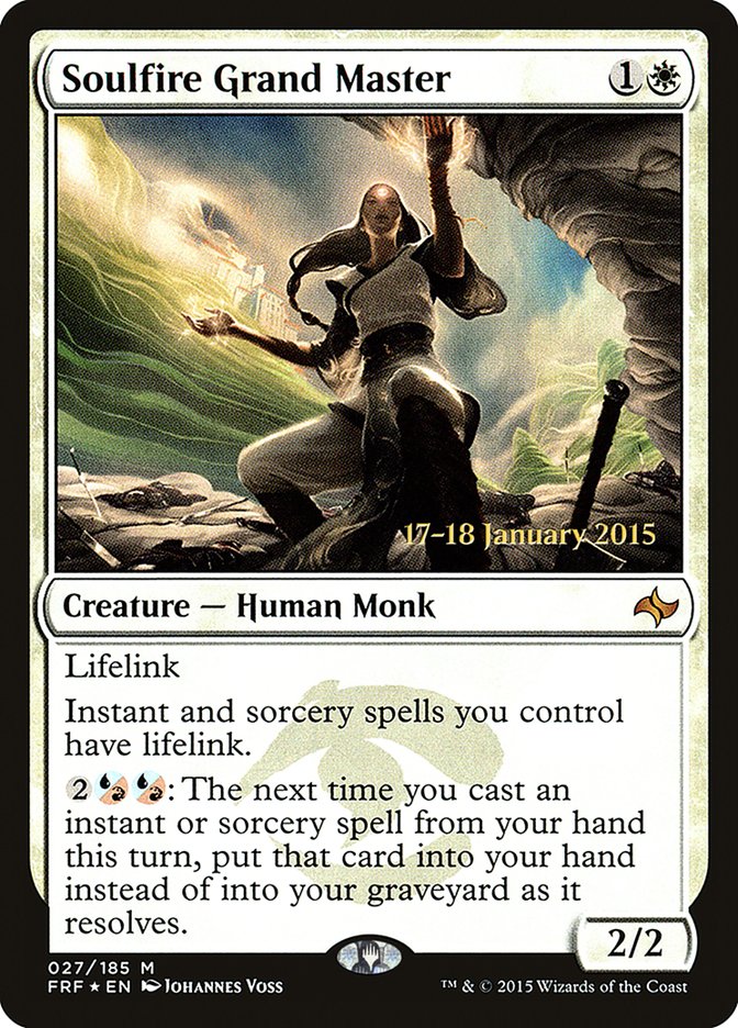 Soulfire Grand Master [Fate Reforged Prerelease Promos] | Lots Moore NSW