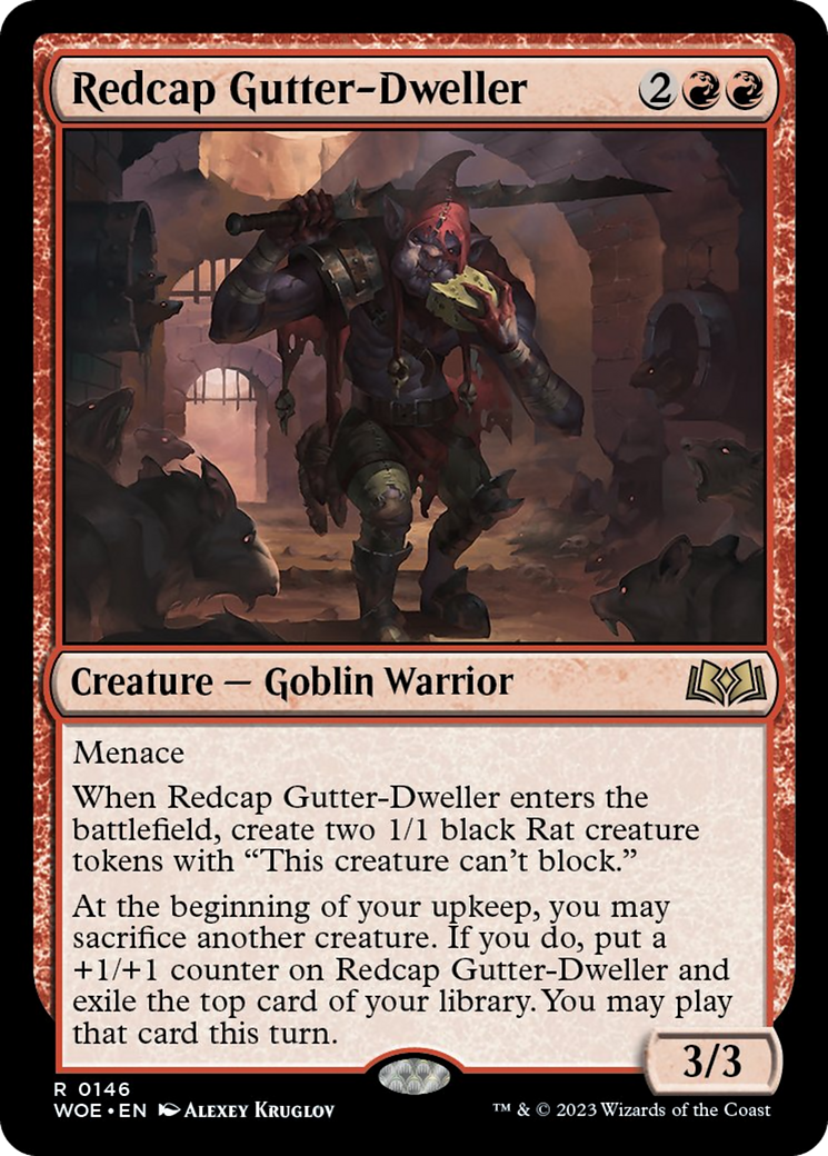 Redcap Gutter-Dweller [Wilds of Eldraine] | Lots Moore NSW