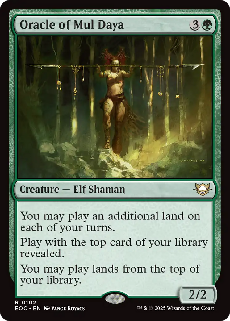 Oracle of Mul Daya [Edge of Eternities Commander] | Lots Moore NSW