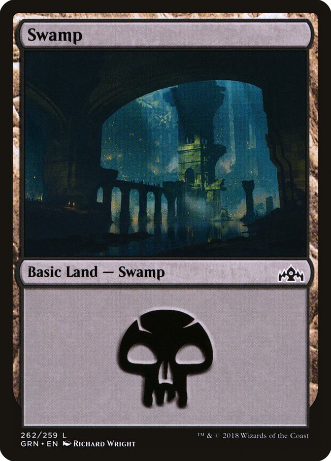 Swamp (262) [Guilds of Ravnica] | Lots Moore NSW