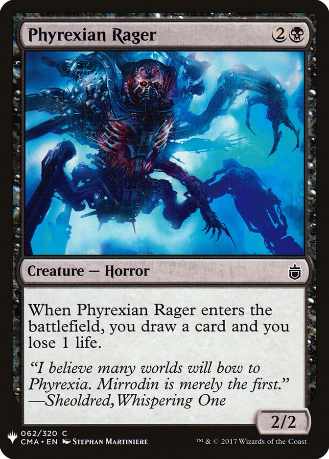Phyrexian Rager [Mystery Booster] | Lots Moore NSW