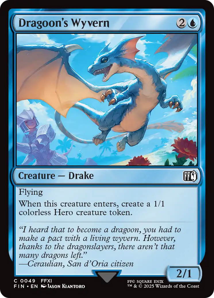 Dragoon's Wyvern [FINAL FANTASY] | Lots Moore NSW