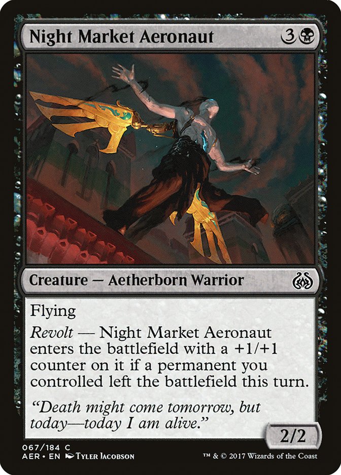 Night Market Aeronaut [Aether Revolt] | Lots Moore NSW