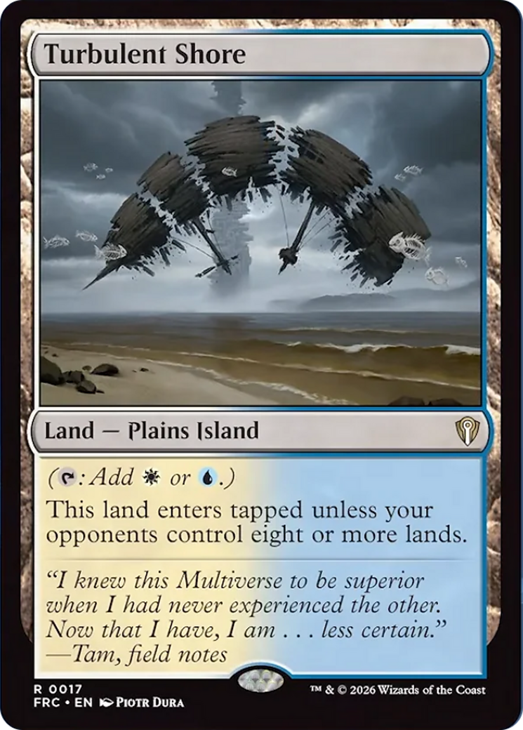 Turbulent Shore [Reality Fracture Commander] | Lots Moore NSW