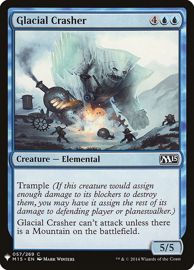 Glacial Crasher [Mystery Booster] | Lots Moore NSW
