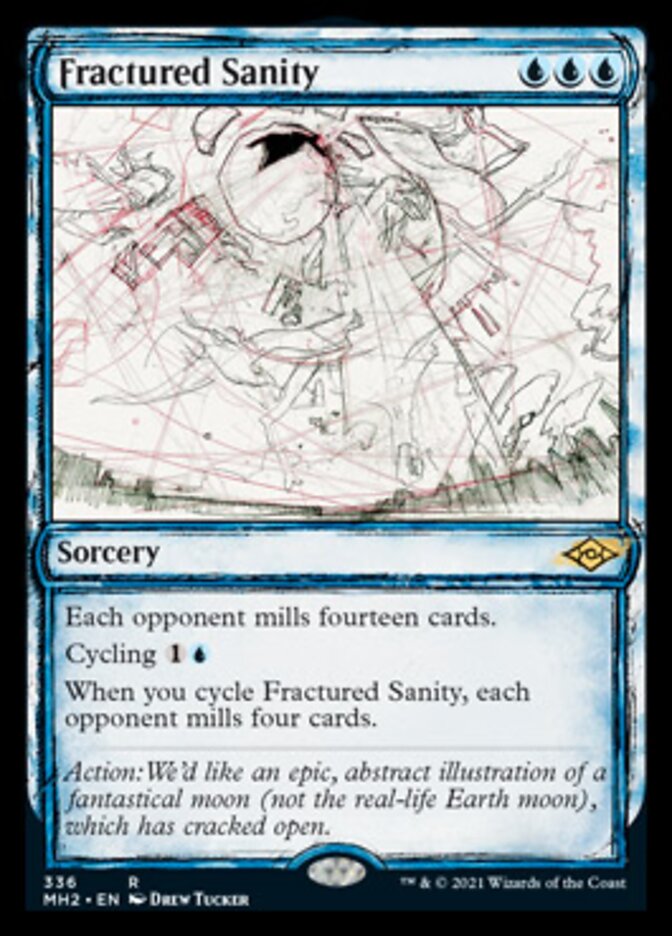 Fractured Sanity (Sketch) [Modern Horizons 2] | Lots Moore NSW