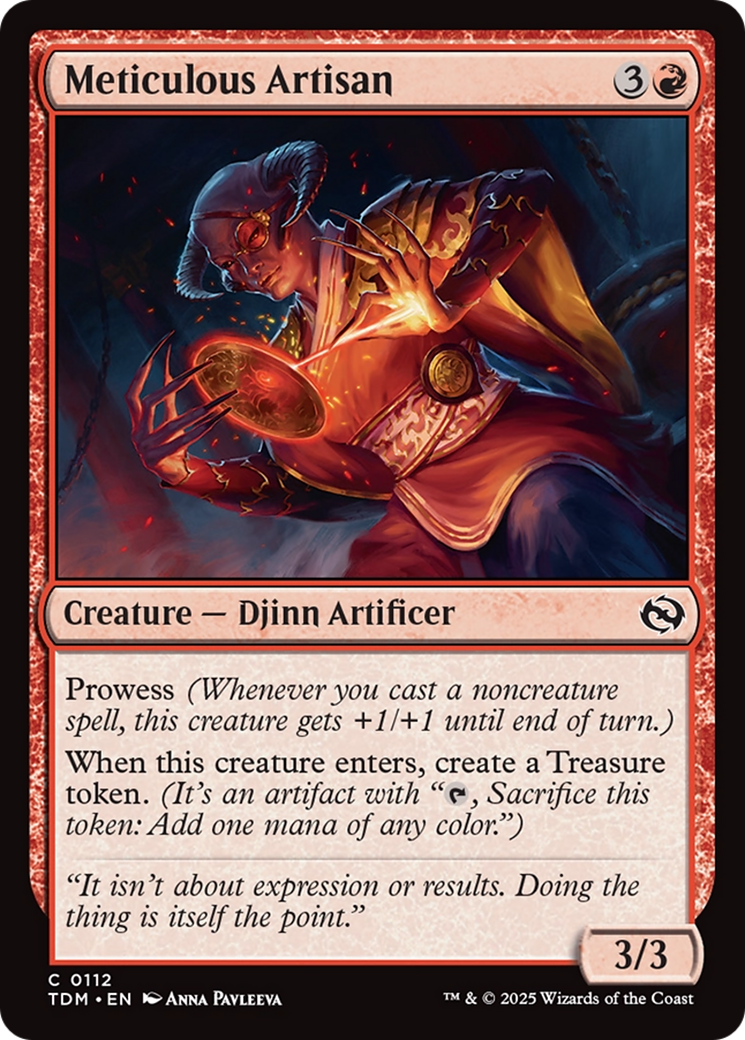 Meticulous Artisan [Tarkir: Dragonstorm] | Lots Moore NSW