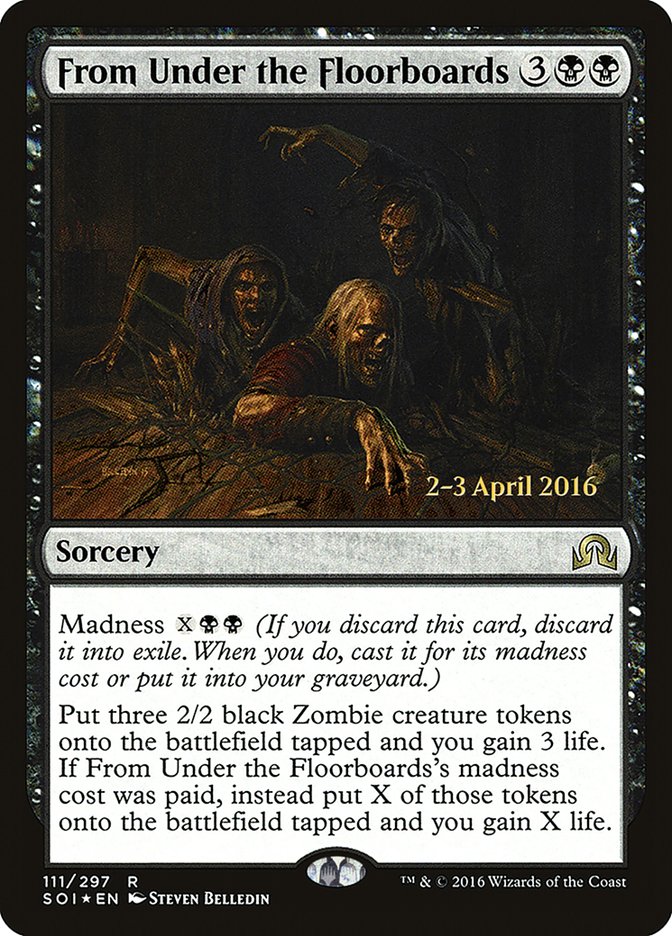 From Under the Floorboards [Shadows over Innistrad Prerelease Promos] | Lots Moore NSW