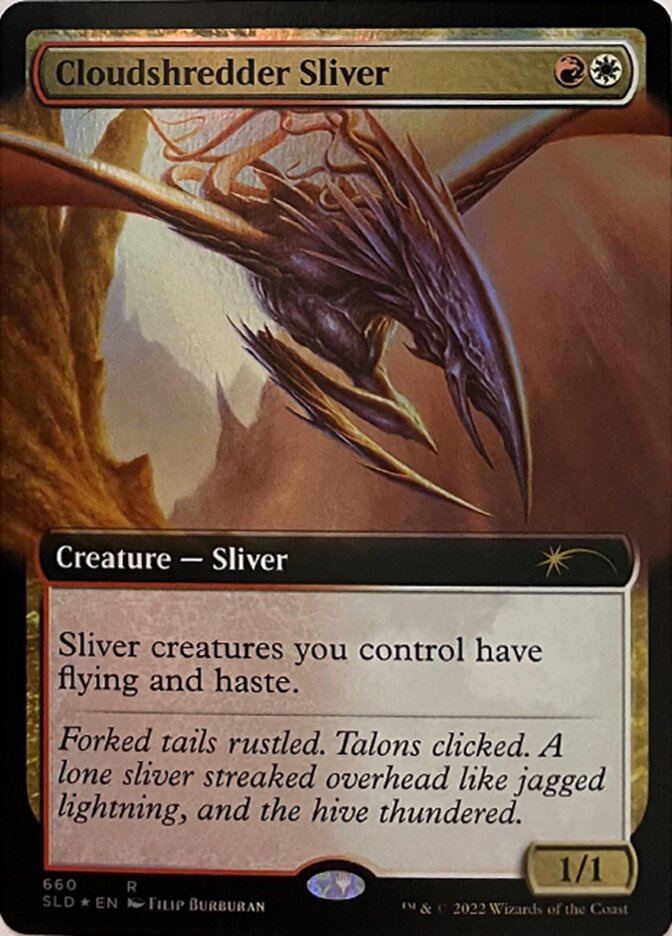 Cloudshredder Sliver (Extended Art) [Secret Lair Drop Promos] | Lots Moore NSW