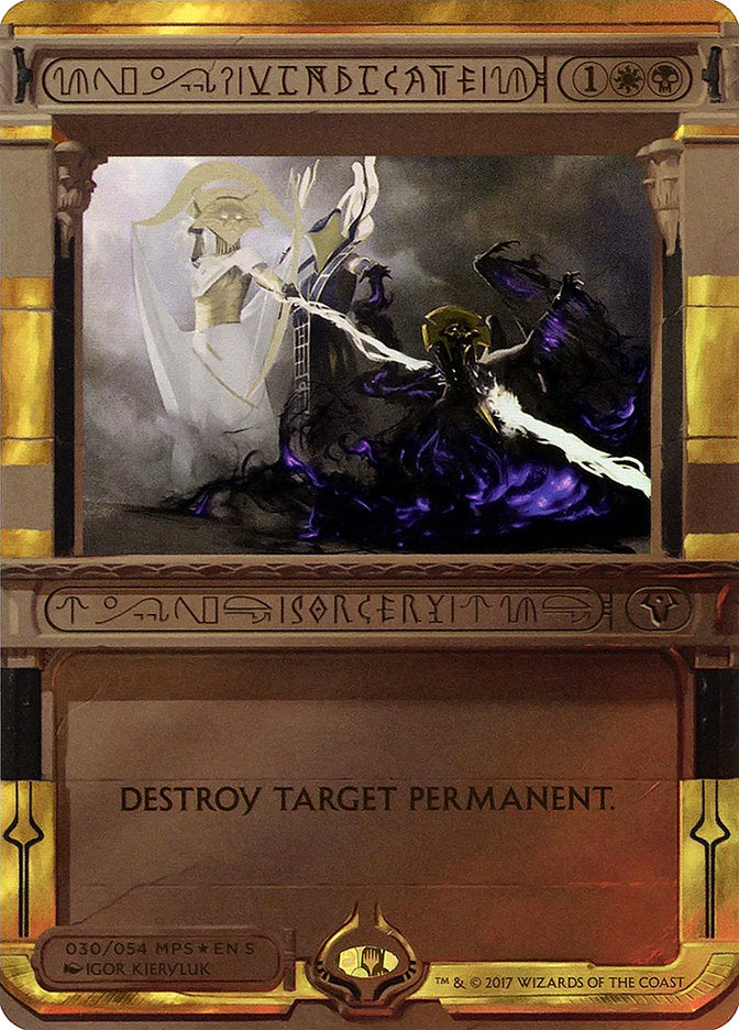 Vindicate (Invocation) [Amonkhet Invocations] | Lots Moore NSW