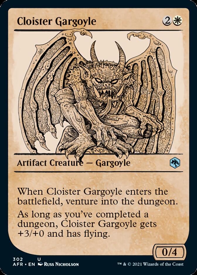 Cloister Gargoyle (Showcase) [Dungeons & Dragons: Adventures in the Forgotten Realms] | Lots Moore NSW
