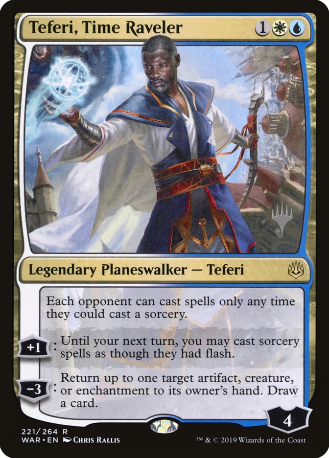 Teferi, Time Raveler (Promo Pack) [War of the Spark Promos] | Lots Moore NSW