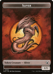 Saproling // Sliver Double-Sided Token [The List] | Lots Moore NSW