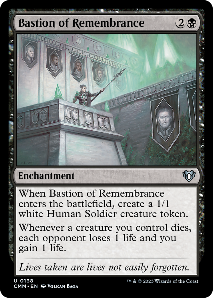 Bastion of Remembrance [Commander Masters] | Lots Moore NSW