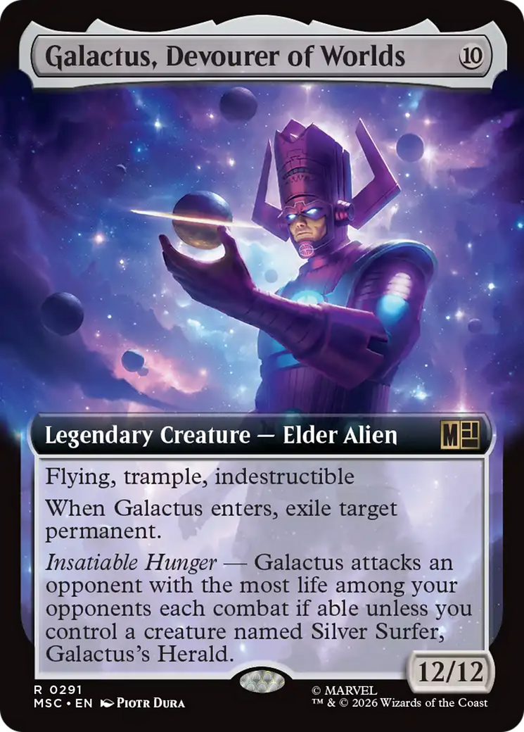 Galactus, Devourer of Worlds (Extended Art) [Marvel Super Heroes Commander] | Lots Moore NSW