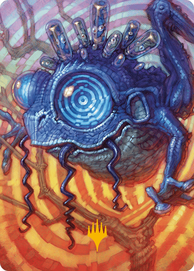 Psychic Frog Art Card (Gold-Stamped Planeswalker Symbol) [Modern Horizons 3 Art Series] | Lots Moore NSW