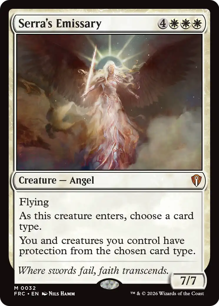 Serra's Emissary [Reality Fracture Commander] | Lots Moore NSW