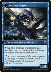 Thing in the Ice // Awoken Horror [Shadows over Innistrad Prerelease Promos] | Lots Moore NSW