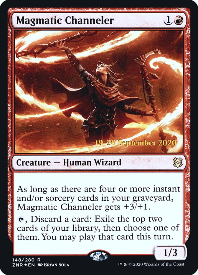 Magmatic Channeler [Zendikar Rising Prerelease Promos] | Lots Moore NSW