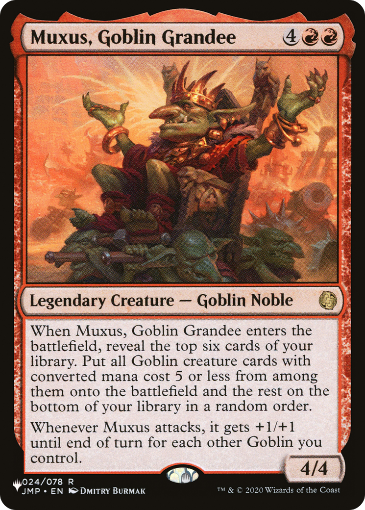 Muxus, Goblin Grandee [The List] | Lots Moore NSW